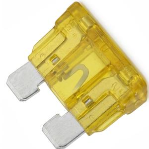 Fusible plano MINI bajo 20 A 10 unidades.