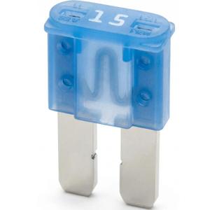 Fusible plano MIKRO II 15 A, 10 unidades.