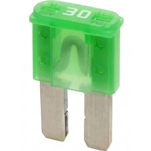 Fusible plano MIKRO II 30 A, 10 unidades.