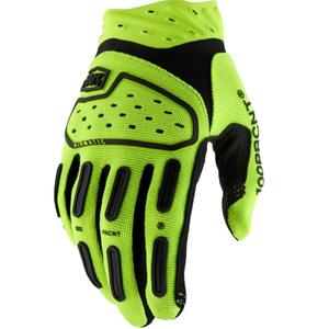 Guantes de motocross 100% Airmatic 2 amarillo flúor