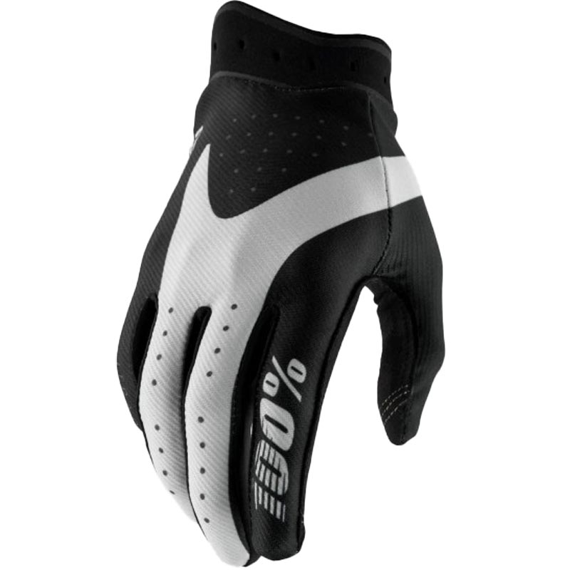 Guantes de motocross 100% iTrack negros