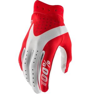 Guantes de motocross 100% iTrack rojos