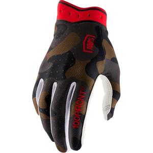 Guantes de motocross 100% camuflaje iTrack