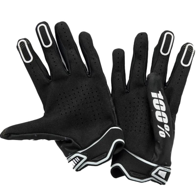 Guantes de motocross 100% Ridefit negros