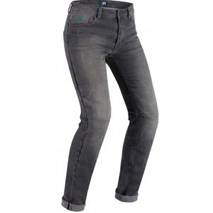 Pantalones vaqueros de moto PMJ Caferacer Legend grises en oferta.