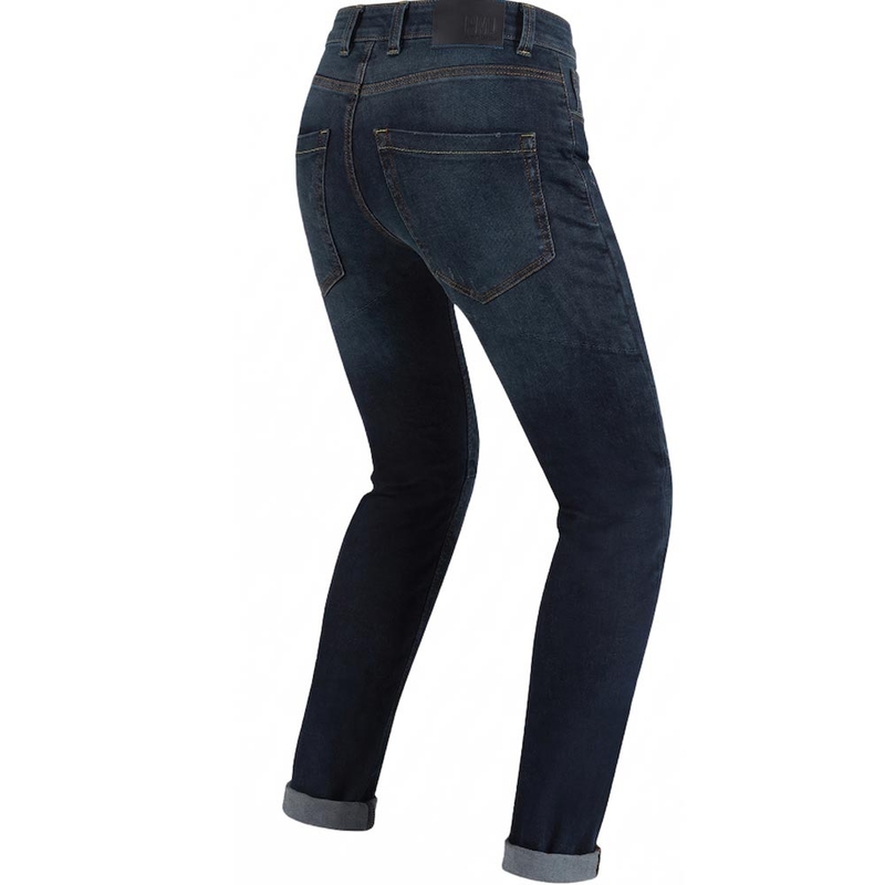 Vaqueros PMJ Caferacer Legend azul oscuro liquidación