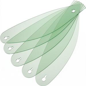 Paquete de 5 unidades de Scorpion EXO-R1/EXO-2000 EVO AIR transparentes