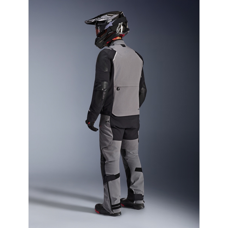 Chaqueta de moto Alpinestars Andes PRO Drystar XF Gris oscuro-Negro