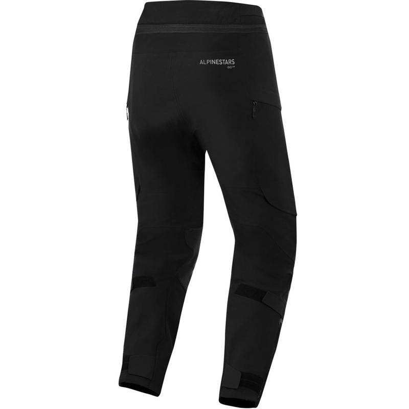 Pantalones de moto Alpinestars Andes PRO Drystar XF, color negro-gris oscuro.