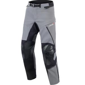 Pantalones de moto Alpinestars Andes PRO Drystar XF gris oscuro-negro