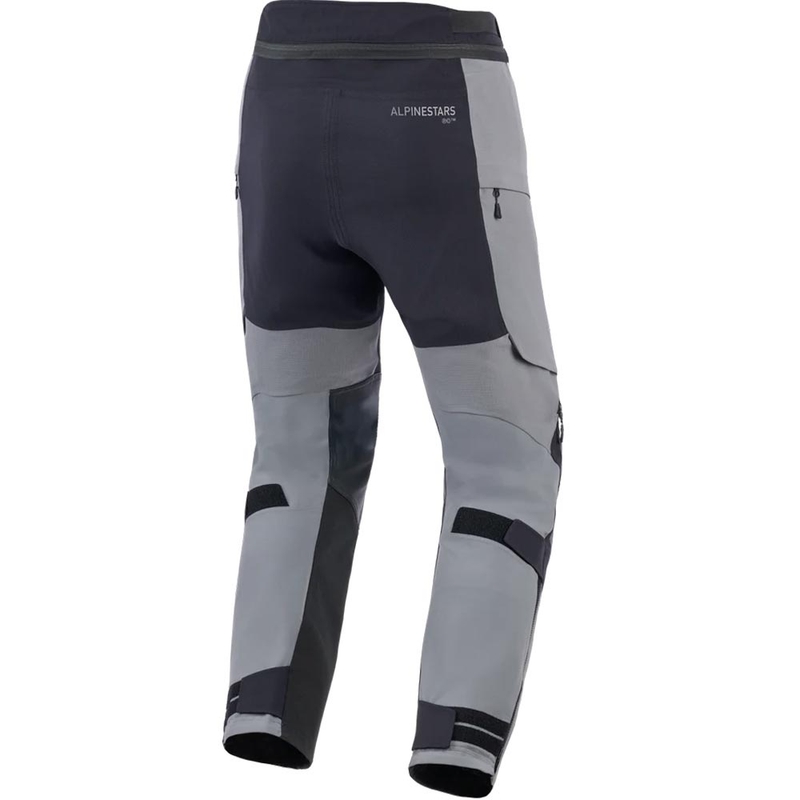 Pantalones de moto Alpinestars Andes PRO Drystar XF gris oscuro-negro