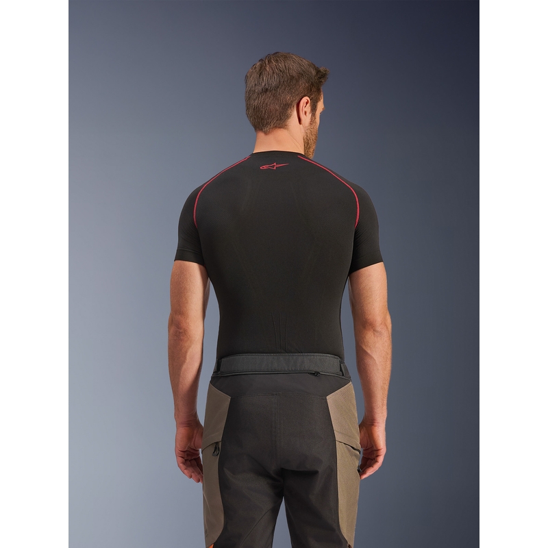 Pantalones de moto Alpinestars Cusco Drystar color marrón-negro