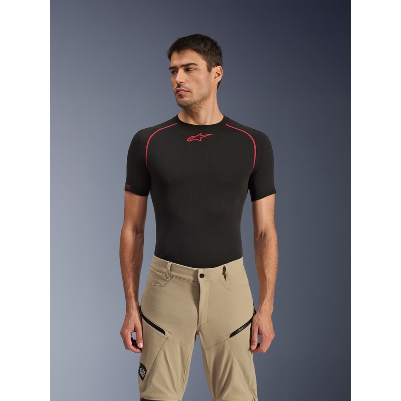 Pantalones de moto Alpinestars Explore AST color marrón claro-negro