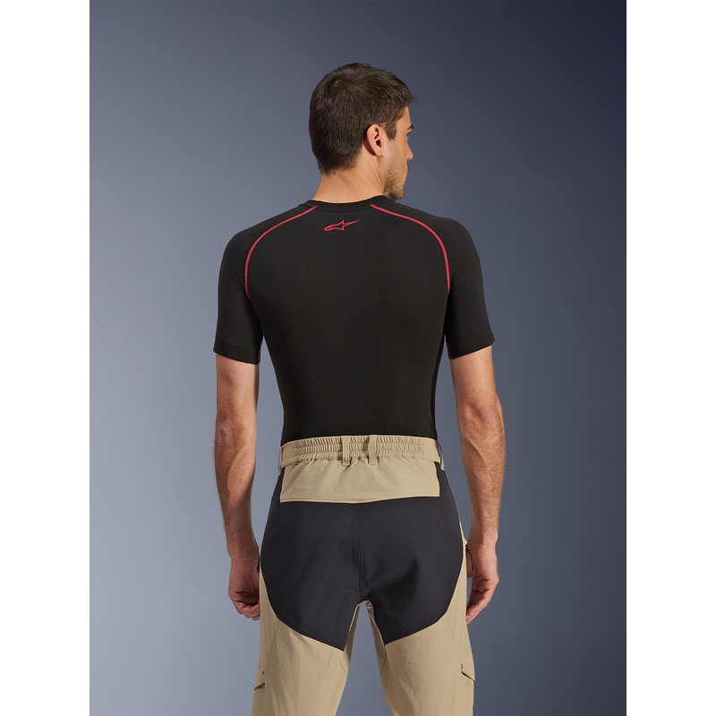 Pantalones de moto Alpinestars Explore AST color marrón claro-negro