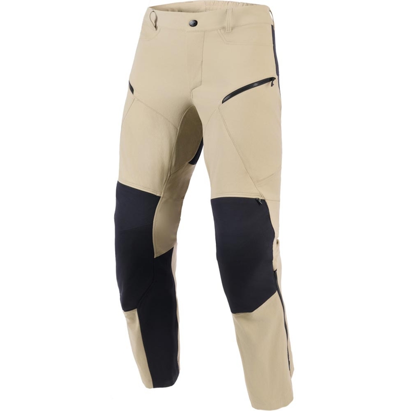 Pantalones de moto Alpinestars Explore AST color marrón claro-negro