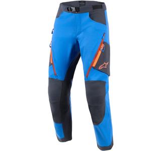 Pantalones de moto Alpinestars Maxdura Dual azul-gris oscuro-naranja