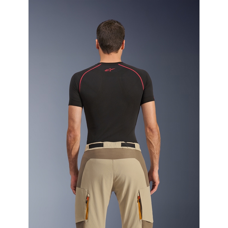 Pantalones de moto Alpinestars Maxdura Dual, color marrón claro.