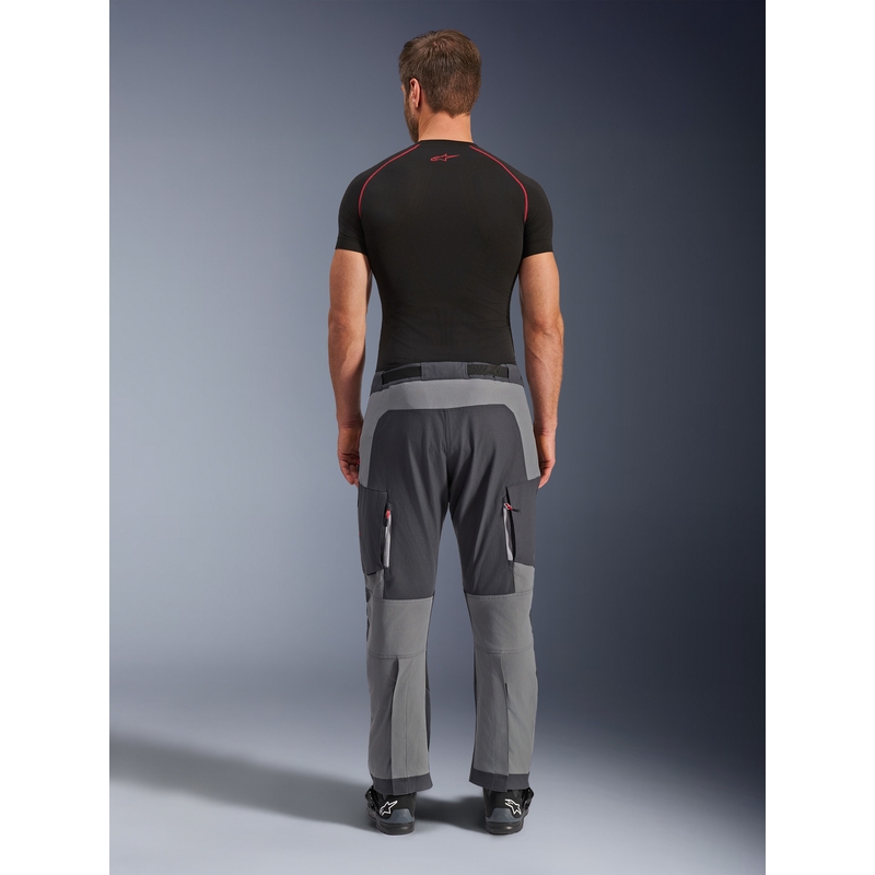 Pantalones de moto Alpinestars Maxdura Dual, gris oscuro.