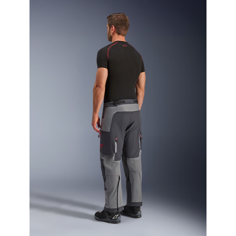 Pantalones de moto Alpinestars Maxdura Dual, gris oscuro.