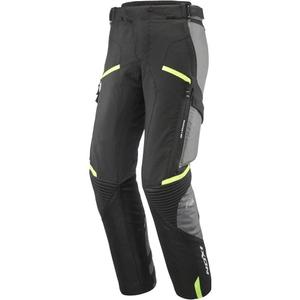 Pantalones de moto IXON Midgard PT negro-gris-amarillo flúor