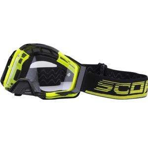 Máscara Scorpion MX, gafas de motocross amarillo flúor y negro