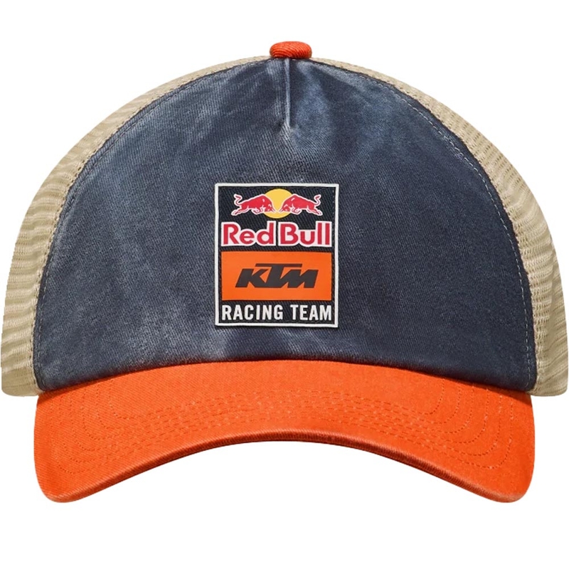 Gorra de camionero KTM para motorista, azul oscuro