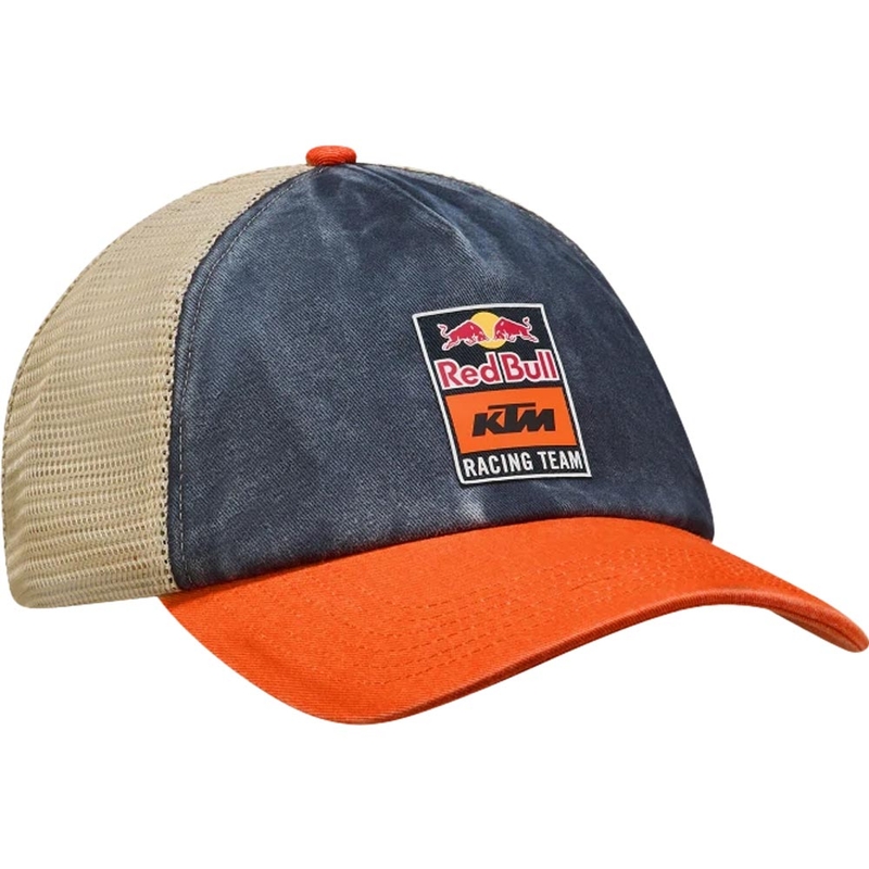 Gorra de camionero KTM para motorista, azul oscuro