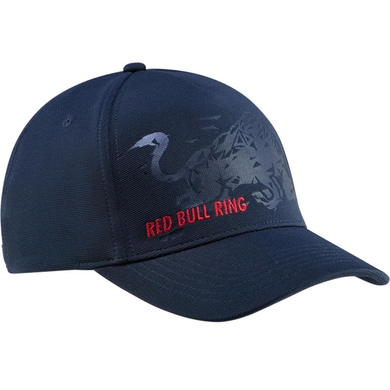 Gorra Red Bull Racing grabada en relieve, azul oscuro