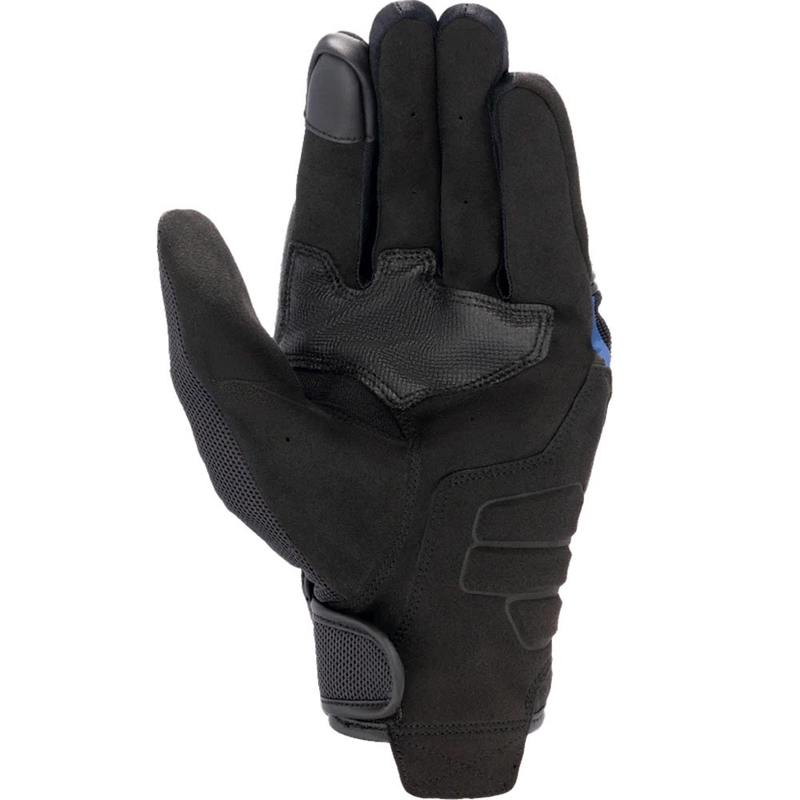 Guantes de moto Alpinestars Copper FQ20 en negro, rojo, azul y blanco.