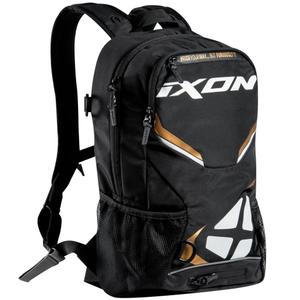 Mochila para moto IXON R-Tension 23 negro-blanco-dorado