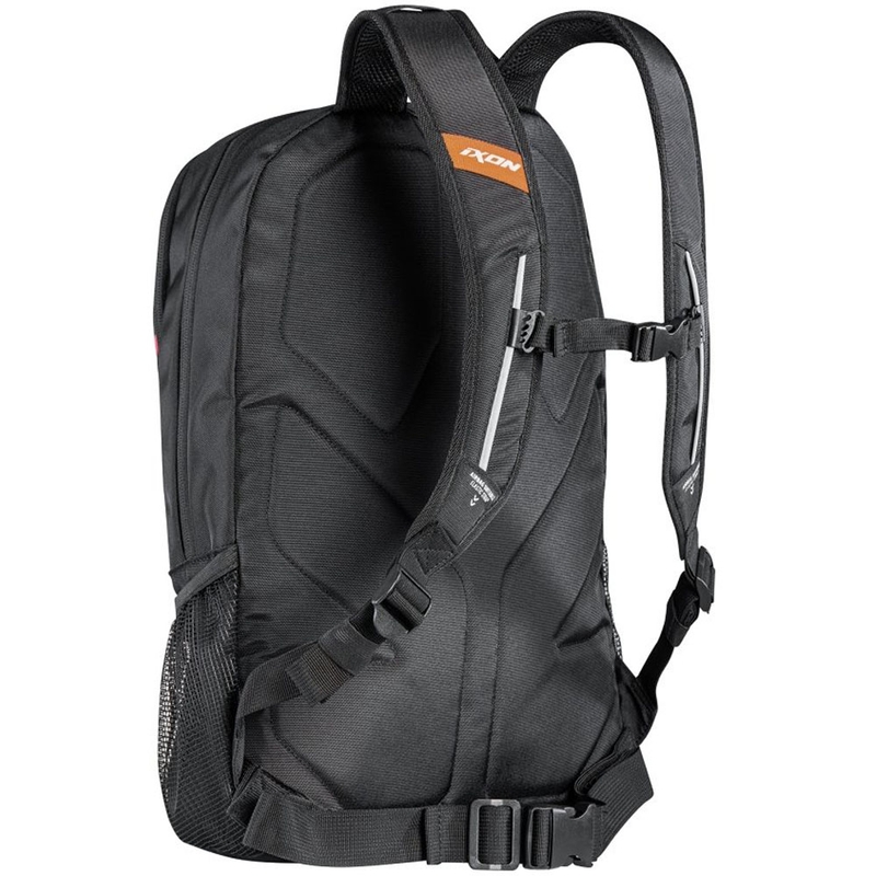 Mochila para moto IXON R-Tension 23 negro-blanco-dorado