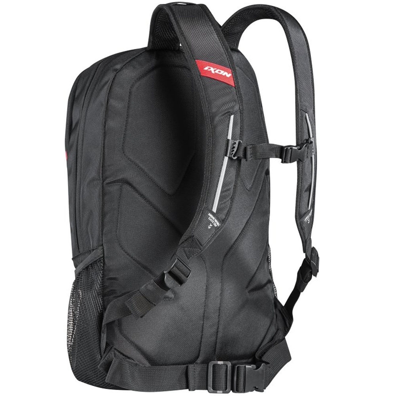Mochila para moto IXON R-Tension 23 negro-blanco-rojo