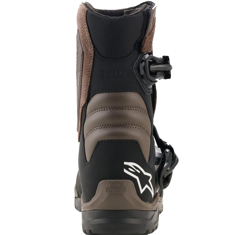 Botas de moto Alpinestars Belize V2 Drystar color marrón-negro