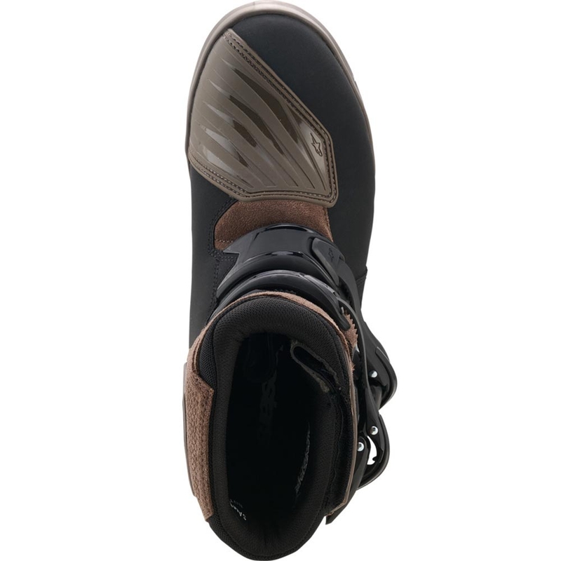 Botas de moto Alpinestars Belize V2 Drystar color marrón-negro