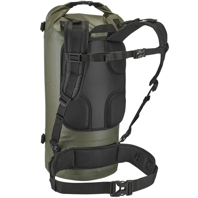 Mochila para moto IXON A-River 35 color caqui