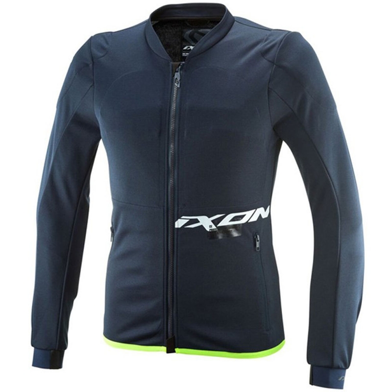 Sudadera de moto IXON Arma azul-blanco-amarillo flúor