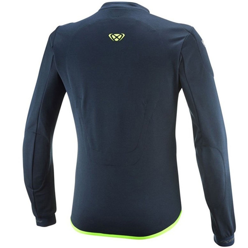 Sudadera de moto IXON Arma azul-blanco-amarillo flúor