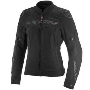 Chaqueta de moto para mujer IXON Meteor 31 Lady negra