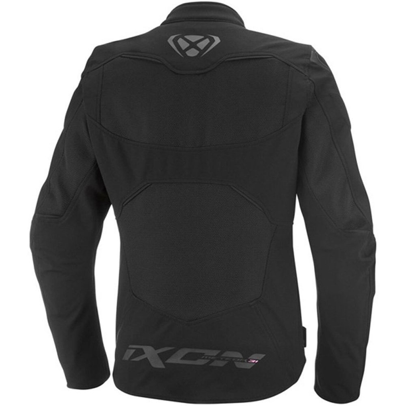 Chaqueta de moto para mujer IXON Meteor 31 Lady negra