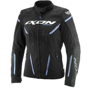 Chaqueta de moto para mujer IXON Striker 2 Lady negro-lavanda