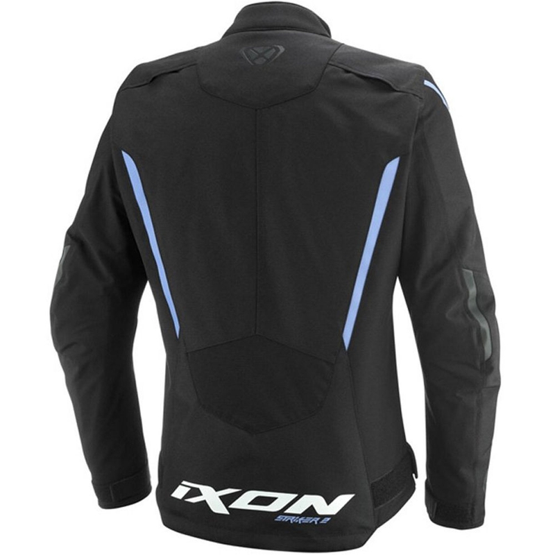 Chaqueta de moto para mujer IXON Striker 2 Lady negro-lavanda