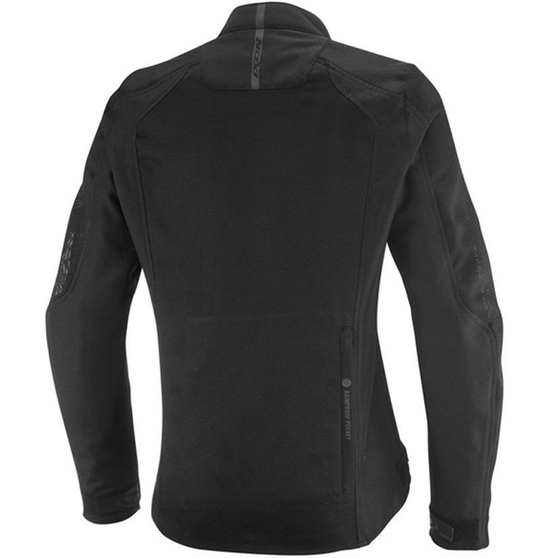 Chaqueta de moto para mujer IXON Shadow Lady negra