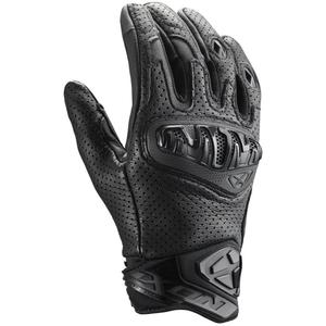 Guantes de moto IXON Mirage de cuero negro