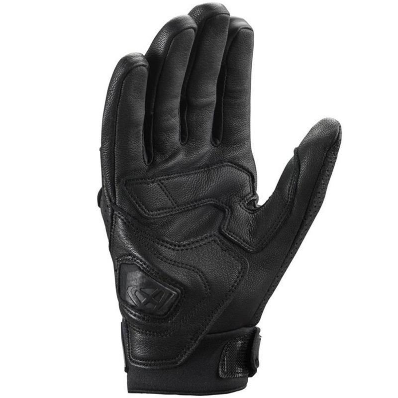 Guantes de moto IXON Mirage de cuero negro