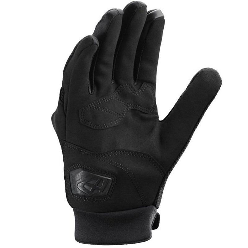 Guantes de moto IXON Rise TX negro-rojo fluo