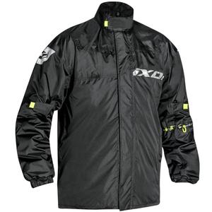 Chaqueta impermeable IXON Madden negro-amarillo fluo