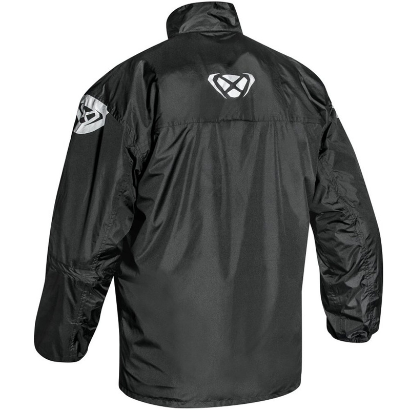 Chaqueta impermeable IXON Madden negro-amarillo fluo