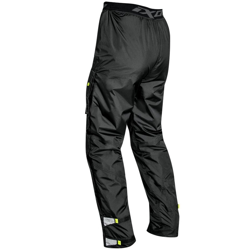 Pantalón impermeable IXON Sutherland negro-amarillo fluo