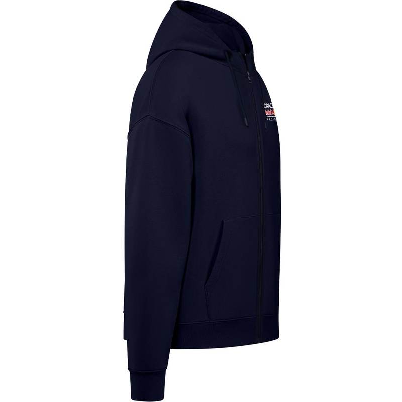 Sudadera con capucha y cremallera Oracle Red Bull Racing azul oscuro
