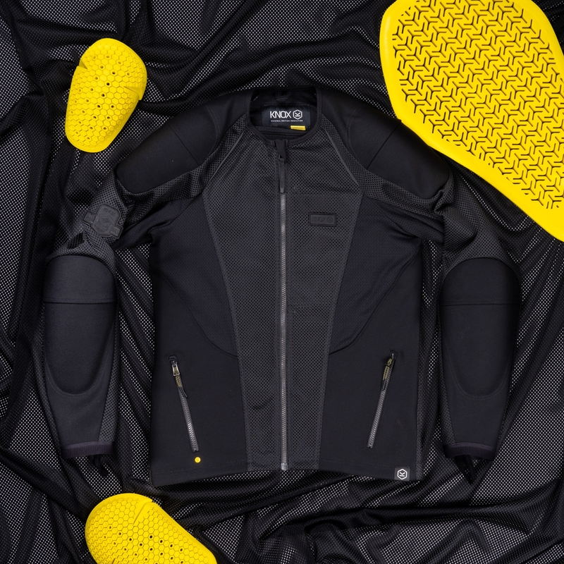 Chaqueta de moto KNOX Urbane PRO Mk3 negra